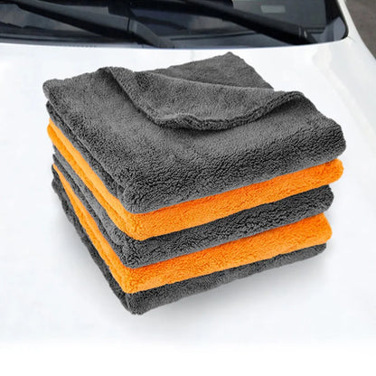 Premium 40x40cm Microfiber Towels | Ultra-Plush Dual-Sided Car Detailing Cloths