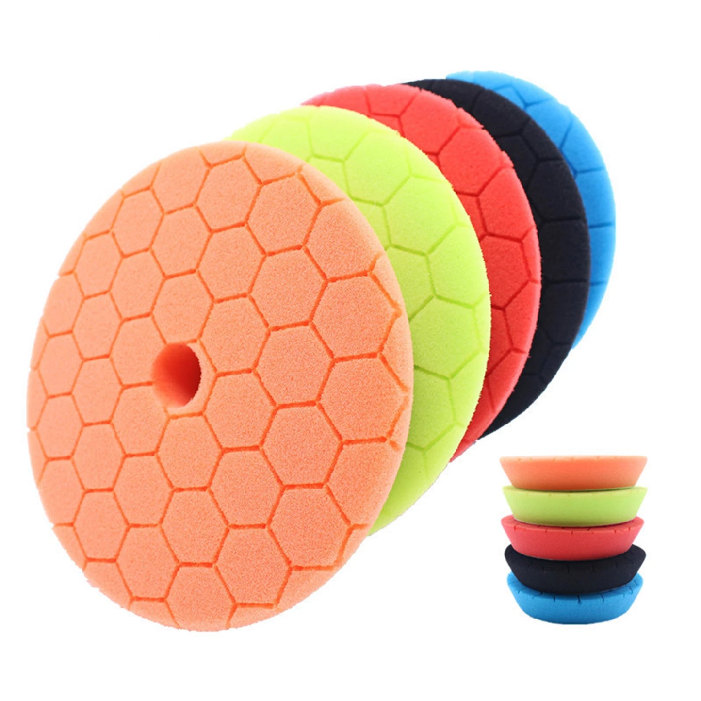 Buffing Polishing Pads 5 Pcs 6 Inch