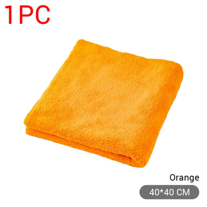 Premium 40x40cm Microfiber Towels | Ultra-Plush Dual-Sided Car Detailing Cloths